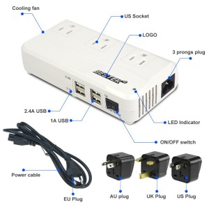 Amazon - Portable Universal Adapter Travel Converter 